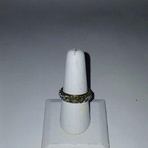 Elegant Gold and Silver Men's Ring